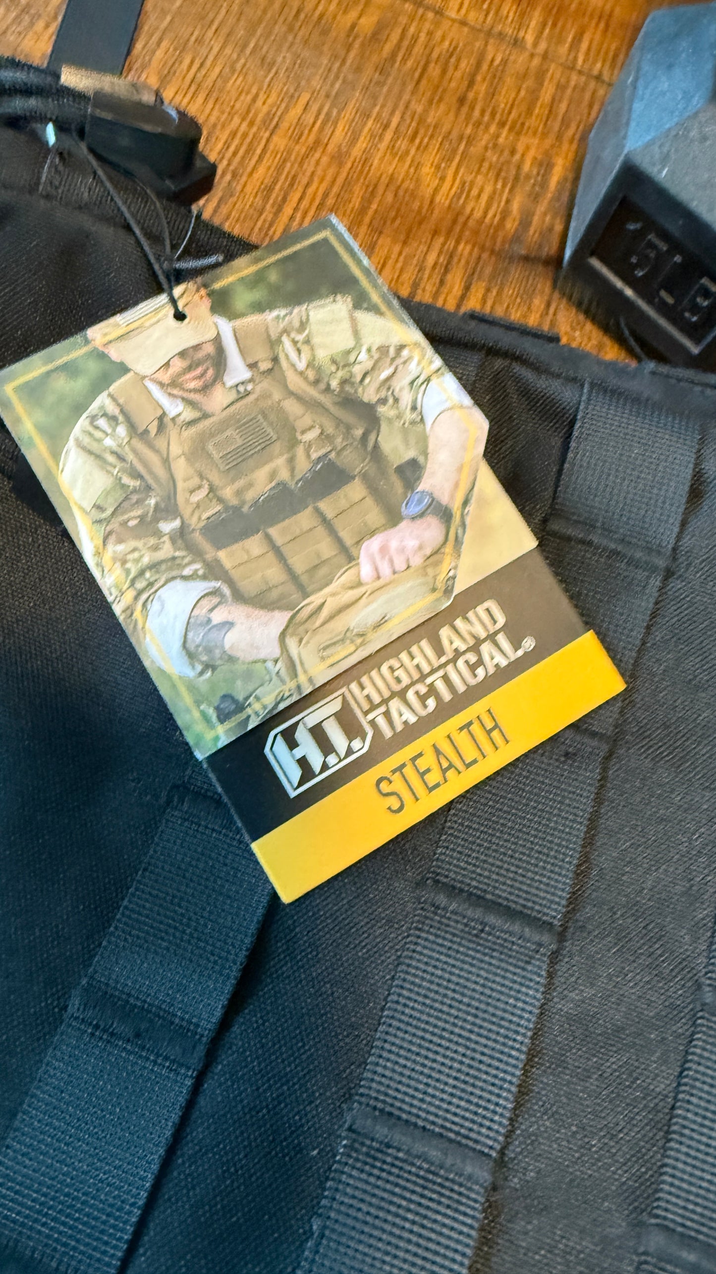 Highland Tactical Black Tactical Bag LARGE