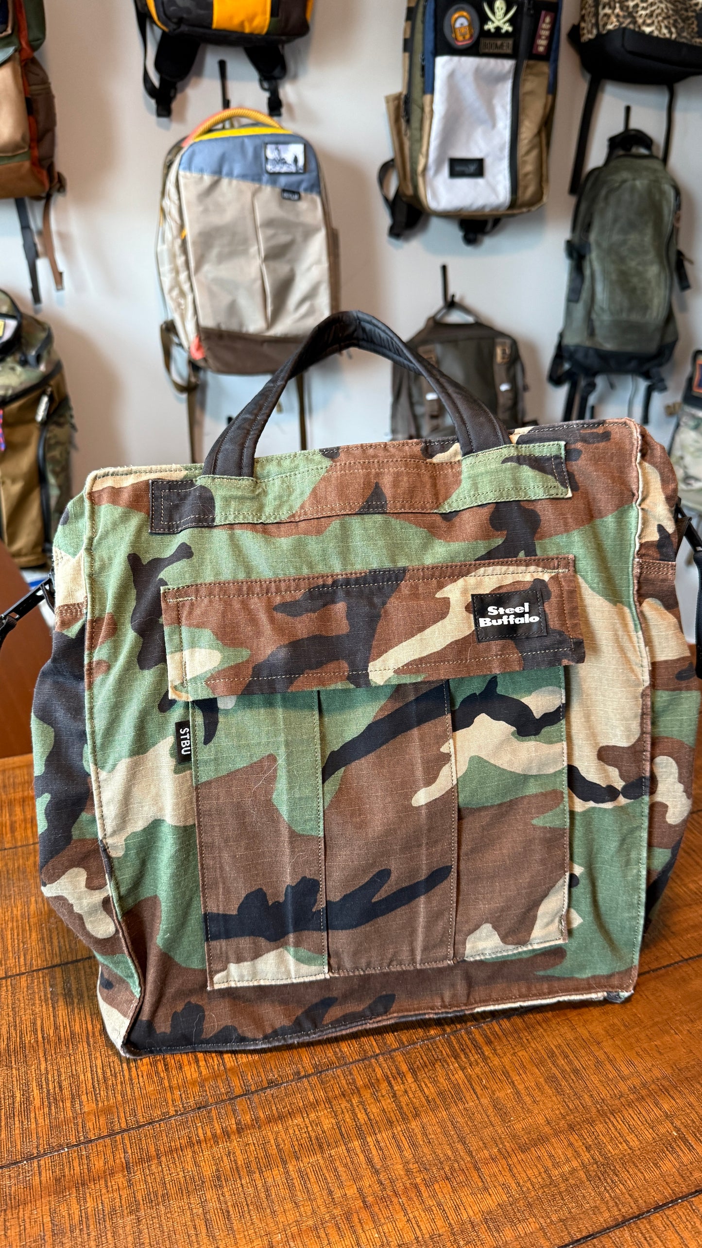 Rare Steel Buffalo Tote - Koichi Yamaguchi