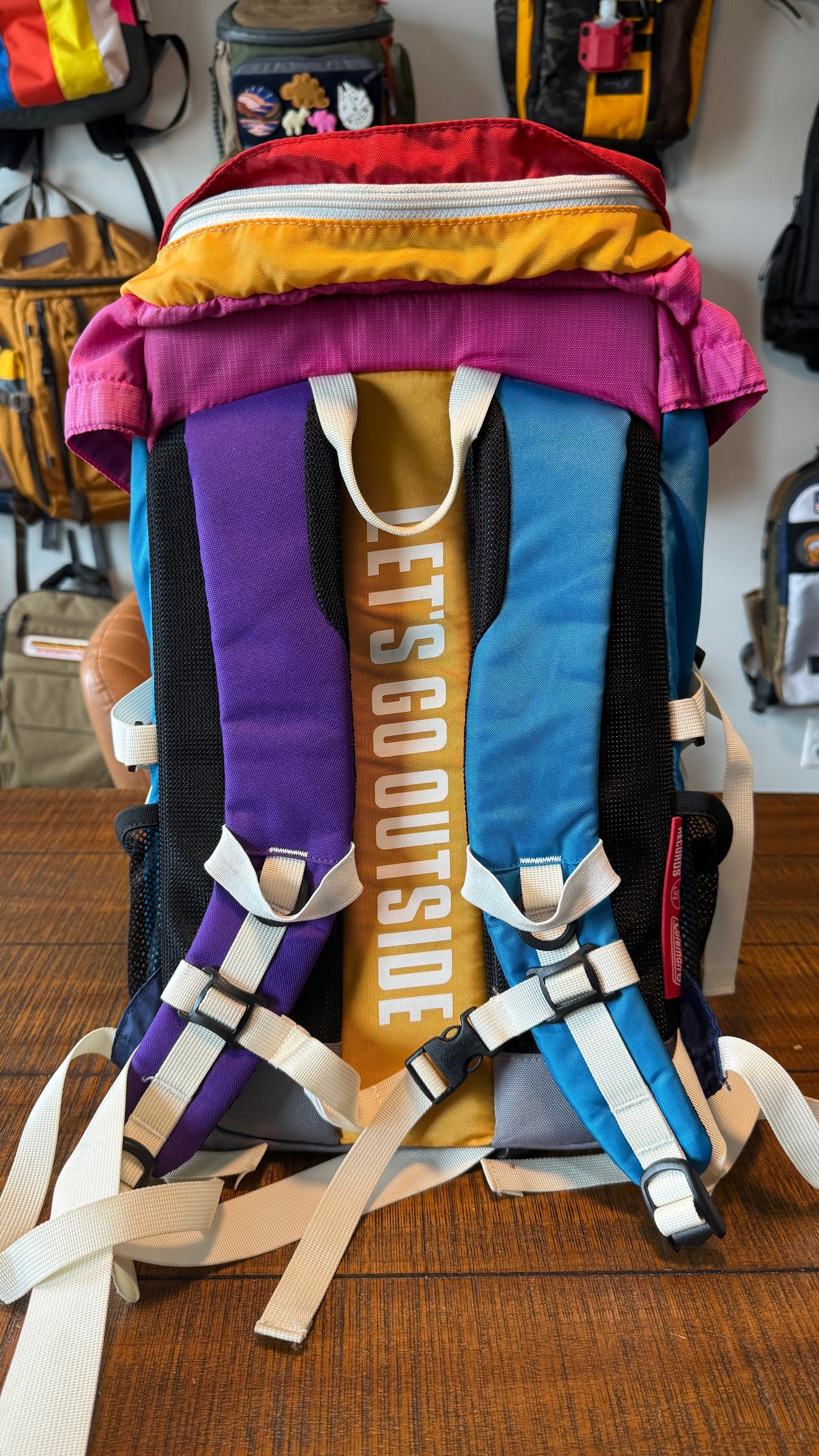 Insane Tower Records Japan x Coleman Outdoor Hiking Backpack