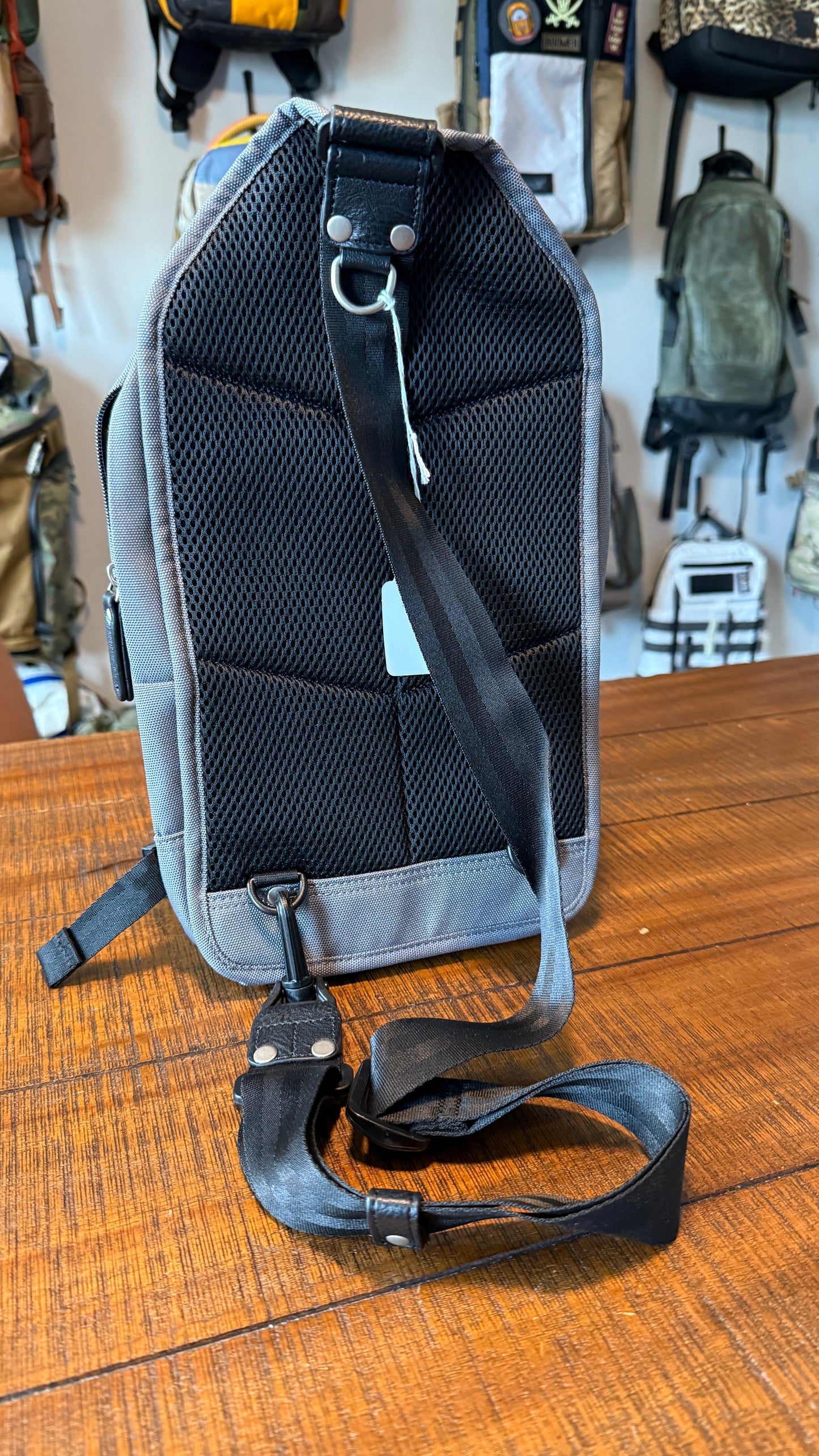 Harvest Label Crossbody Bag