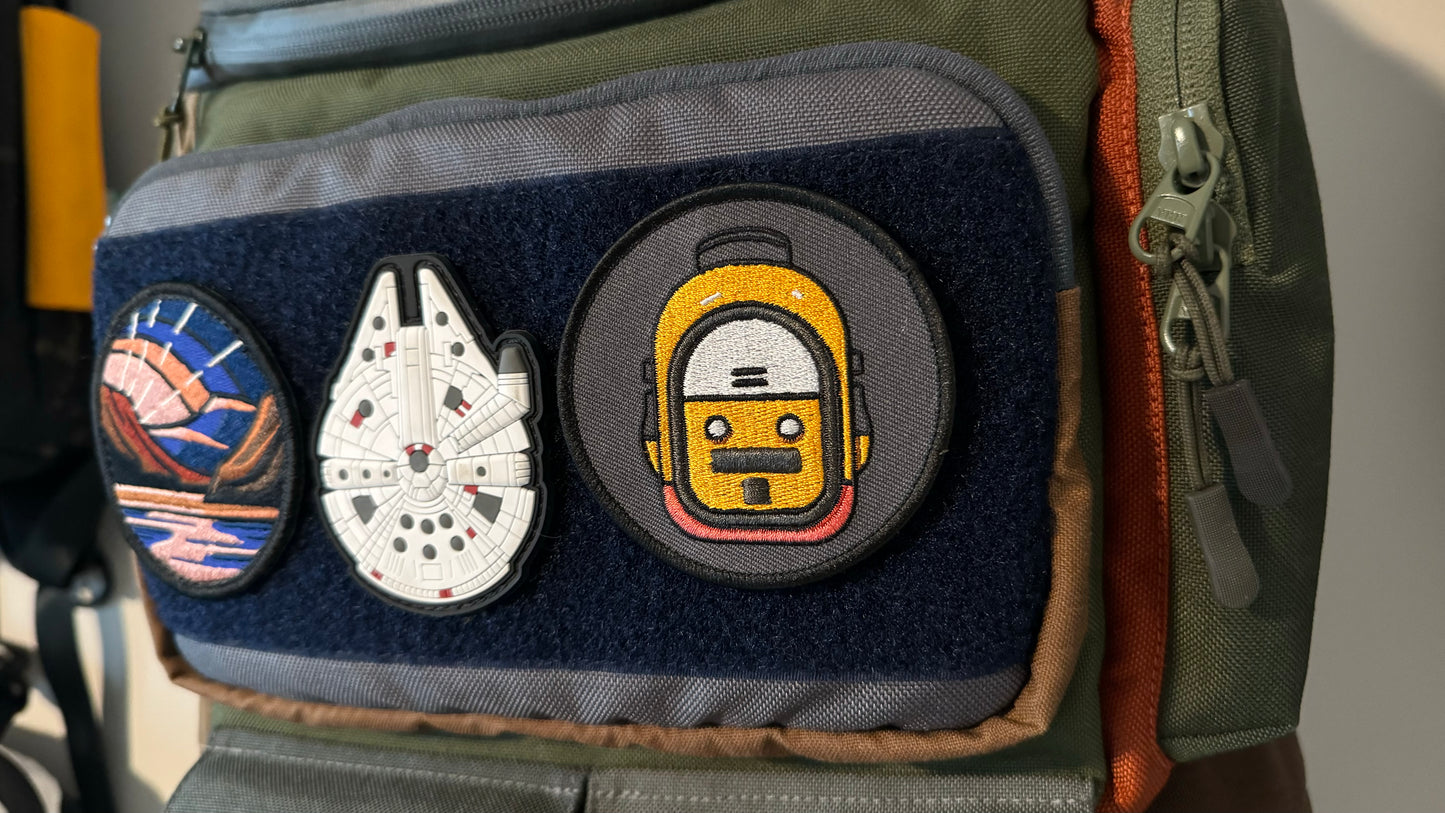 TPB Black 3D Embroidered Logo Patch